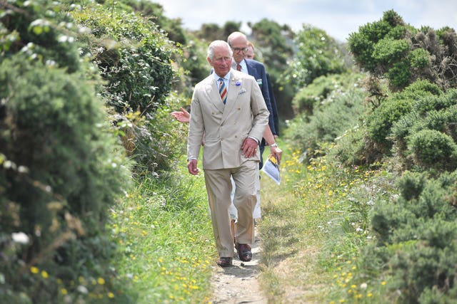 Royal visit to Cornwall