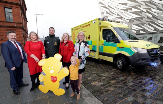 NI first children’s ambulance launch