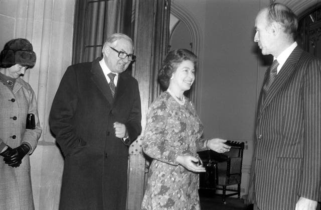 Prime Minister James Callaghan and the Queen 