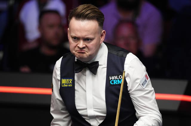 Shaun Murphy during his match with Fan Zhengyi
