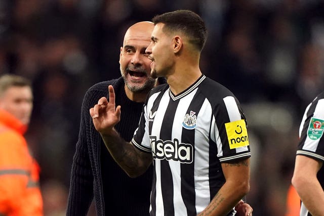 Bruno Guimaraes came off the bench to help inspire Newcastle to Carabao Cup victory over Manchester City