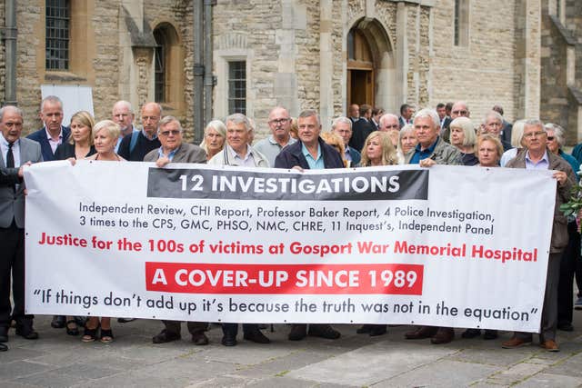 Gosport War Memorial Hospital Inquests