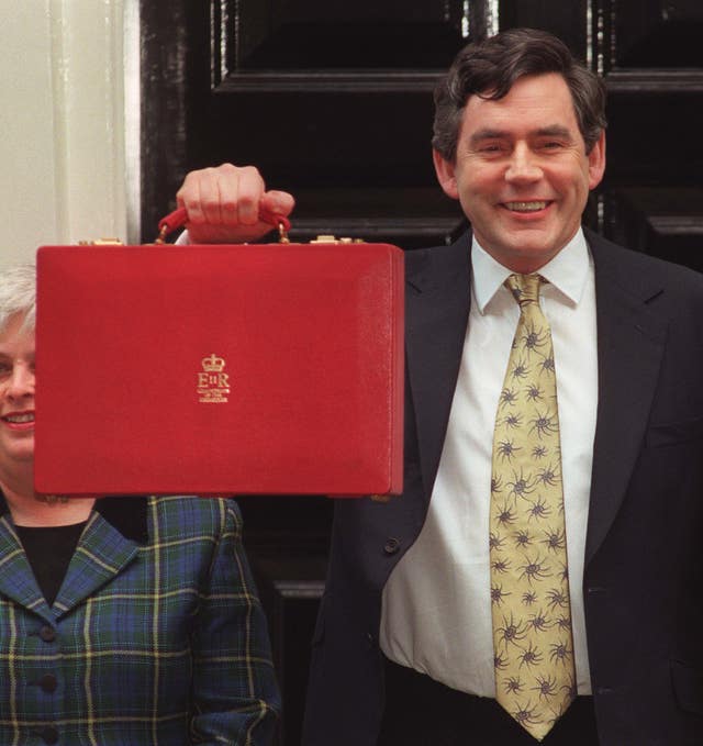Gordon Brown/Budget Box
