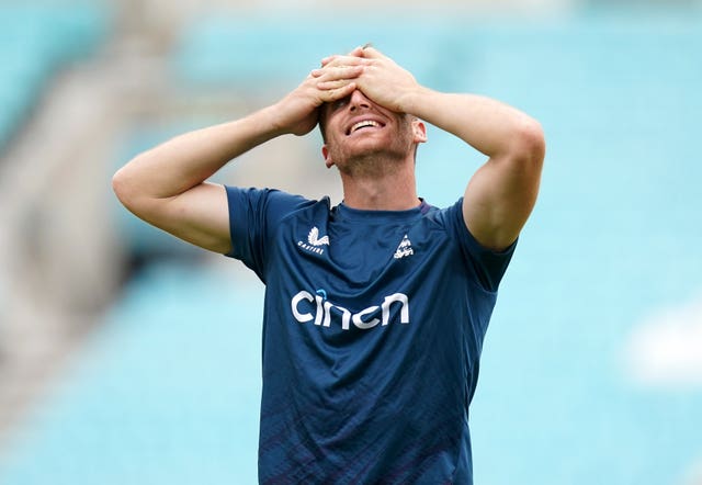 Jos Buttler during England training