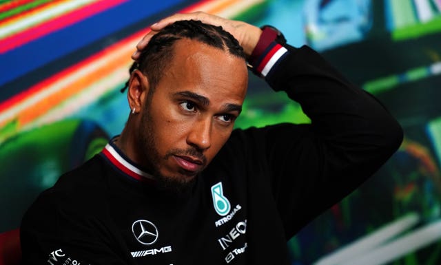 Mercedes driver Lewis Hamilton 