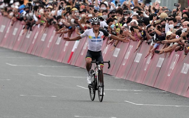 Ecuador’s Richard Carapaz wins Gold in the Men’s Road Race