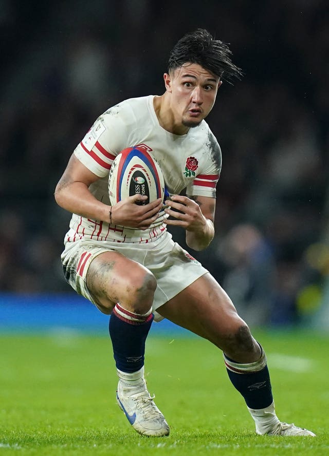 Marcus Smith in action for England