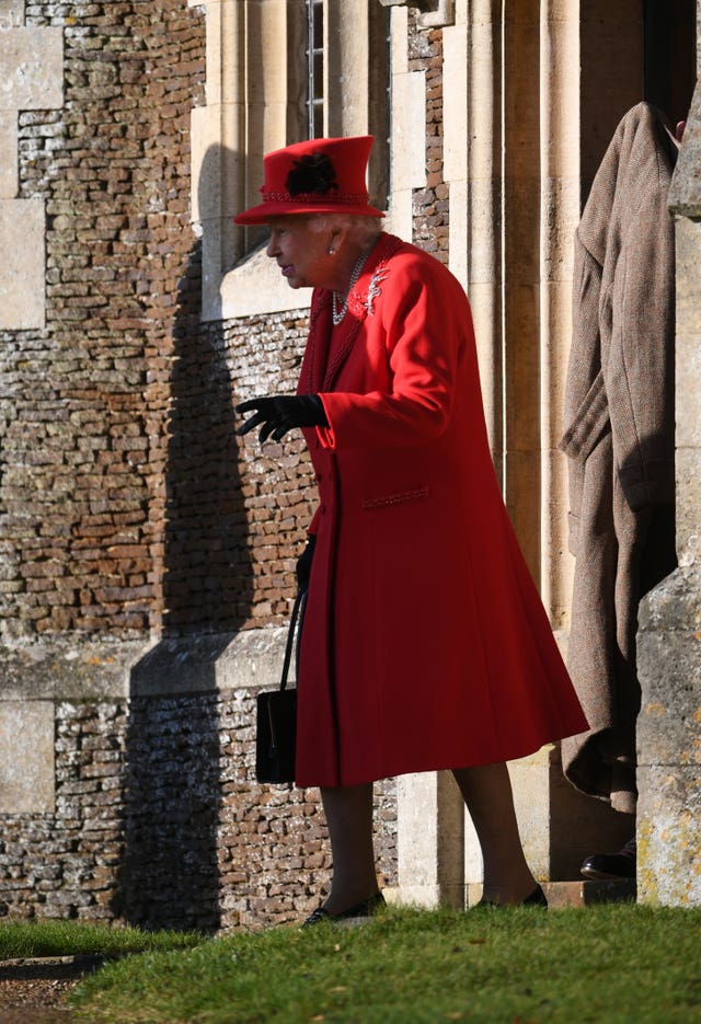 Royals attends Christmas Day Church service