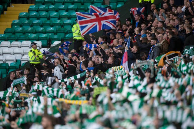 Fans are set to be shut out of the first Glasgow derby meeting