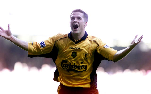 Michael Owen was Liverpool's first-choice striker for much of his time at Anfield.