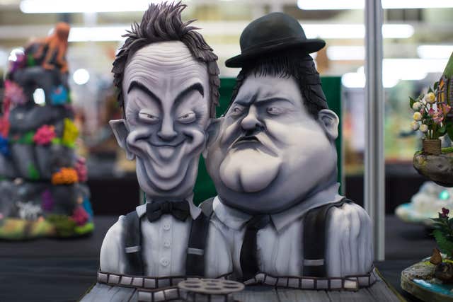 Laurel and Hardy cake