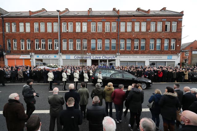 Ian Ogle funeral