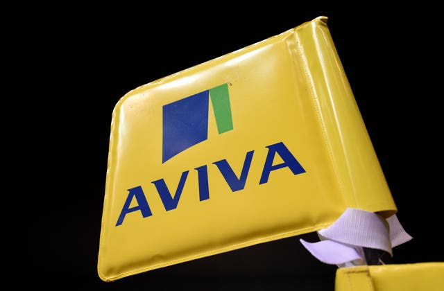 An Aviva sign