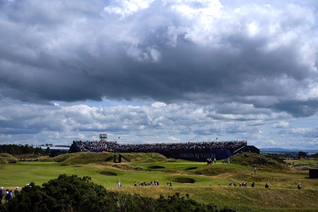 A general view of the 8th hole at Royal Troon