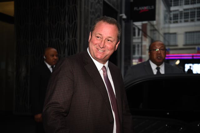 Mike Ashley remains in charge at Newcastle