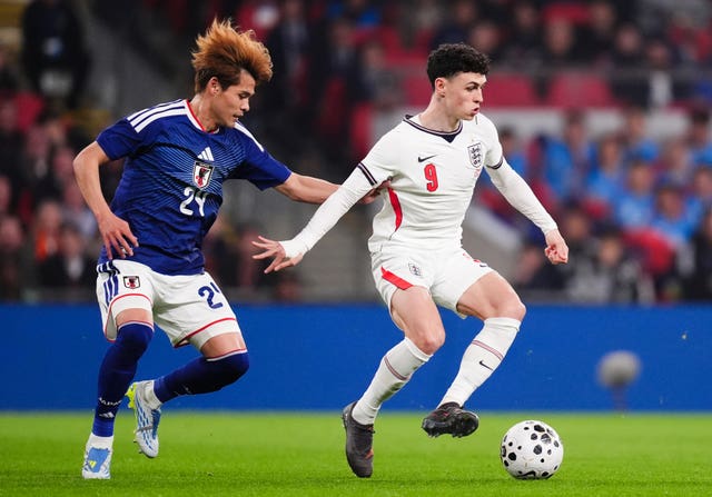 Phil Foden was the only player to start both friendlies