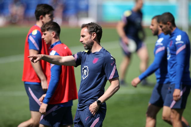 Gareth Southgate is now leading preparations for England's clash with Scotland on Friday night.