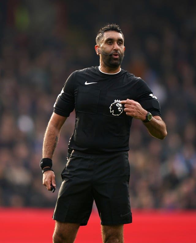Referee Sunny Singh Gill became the first British South Asian to take charge of a Premier League match when he oversaw Palace and Luton's 1-1 draw at Selhurst Park 