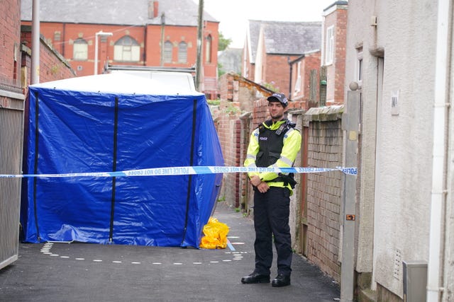 Blackpool house fire which killed two people