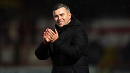 Plymouth manager Steven Schumacher was his side battle to a 1-0 win at their local rivals (Martin Rickett/PA)