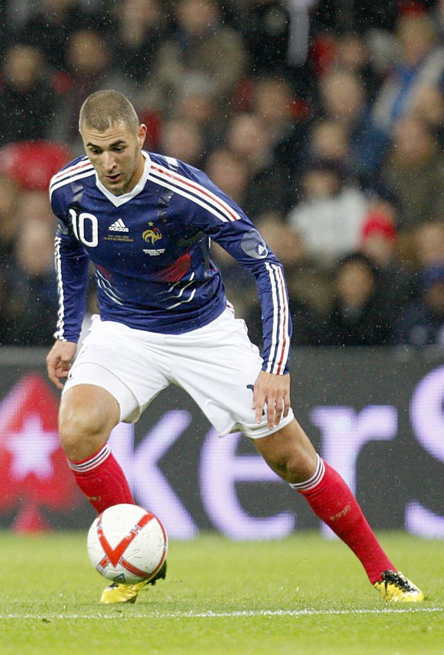 Benzema last played for France in 2015