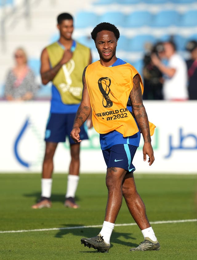 Raheem Sterling has returned to Qatar