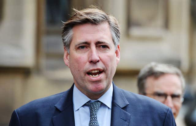 Sir Graham Brady, chairman of the Tory 1922 Committee (Dominic Lipinski/PA)