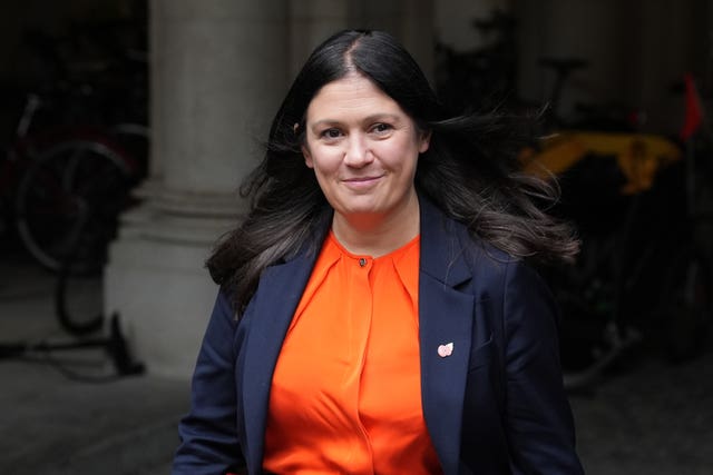 Culture Secretary Lisa Nandy (Lucy North/PA)