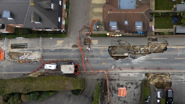 Godstone sinkhole