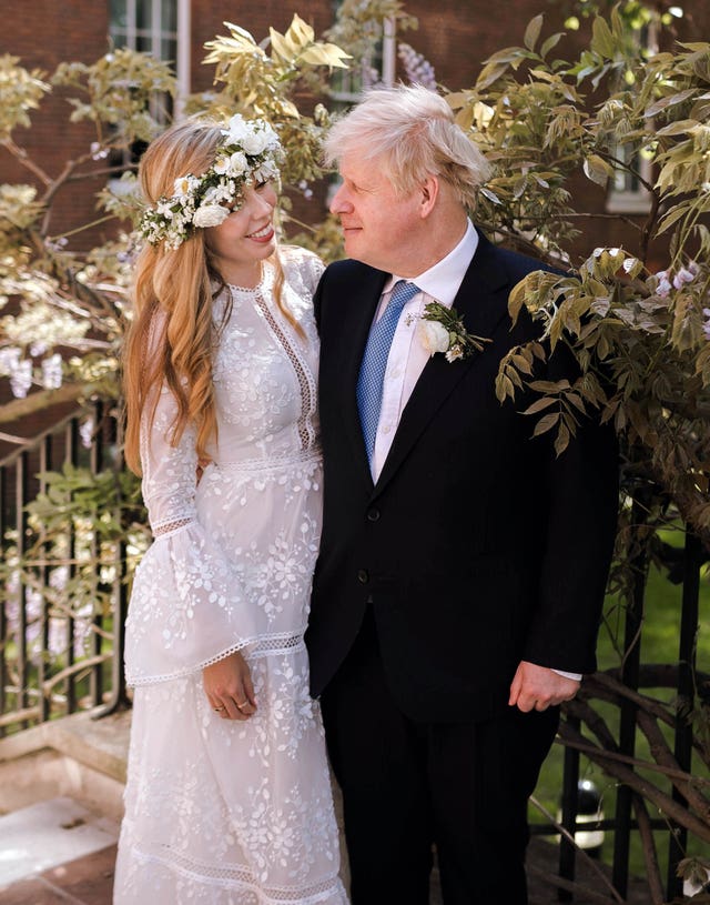 Boris Johnson’s wedding