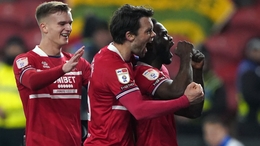 Middlesbrough came from behind to beat Norwich (Owen Humphreys/PA)