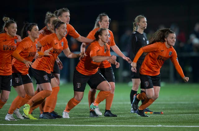 Glasgow City are still in the Women's Champions League
