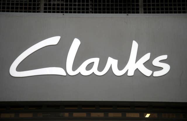 A Clarks shoe store on Oxford Street, central London