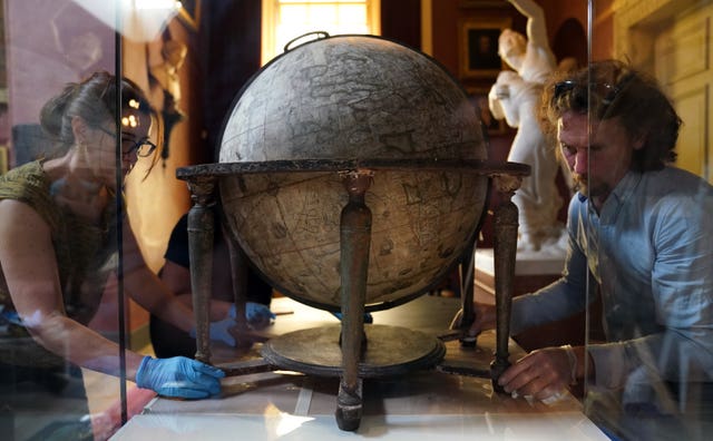 Petworth House Elizabethan globe