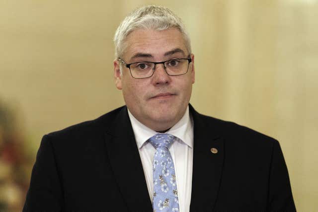 DUP leader Gavin Robinson