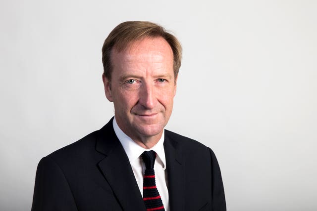Alex Younger, head of MI6 joined with his French and German counterparts to appeal for continued intelligence sharing after Brexit (FCO/PA)