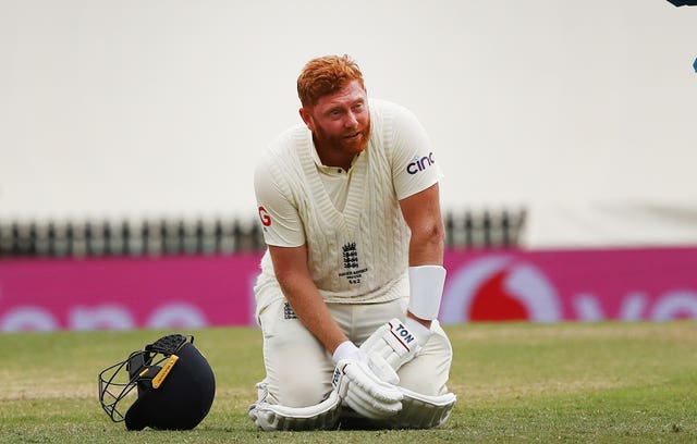 Jonny Bairstow took a painful blow