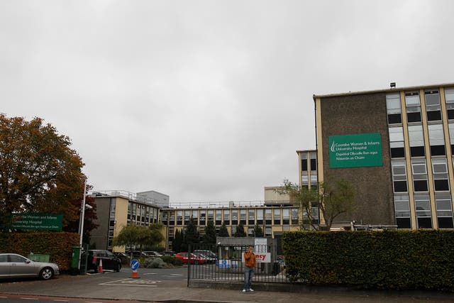 Coombe Women’s Hospital in Dublin – stock