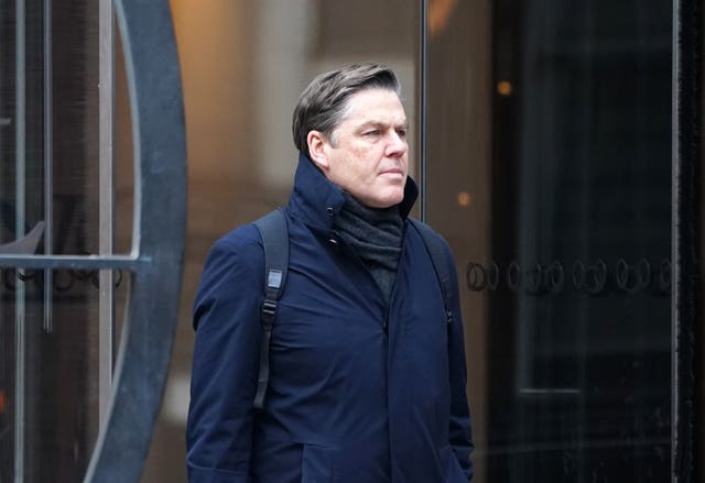 Premier League CEO Richard Masters following a Premier League shareholders meeting in London in February