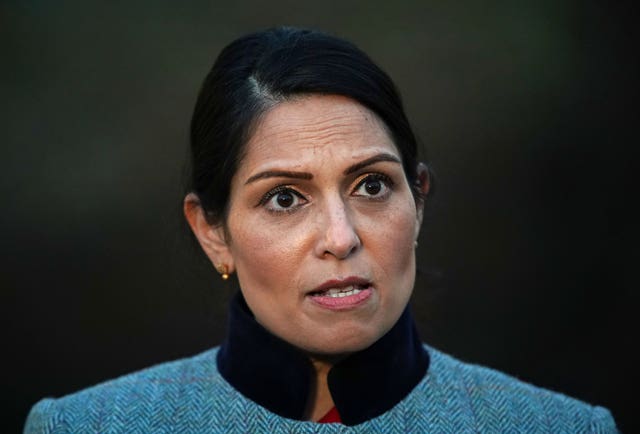 Home Secretary Priti Patel 