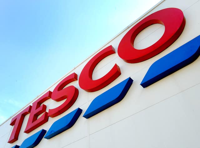 Tesco sign