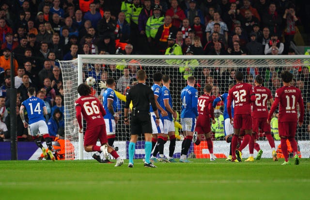 Trent Alexander-Arnold scores