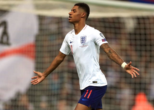 Like Kane, Rashford looked like giving manager Gareth Southgate an injury headache.