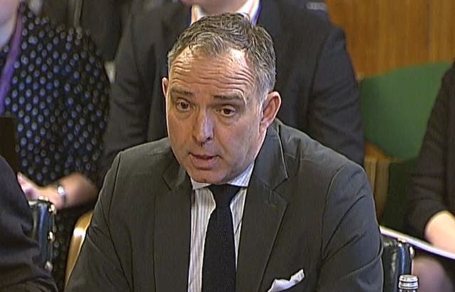 Mark Sedwill gives evidence