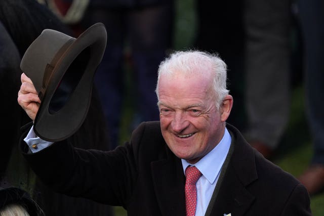 Willie Mullins claimed another Grade One prize with Ashroe Diamond