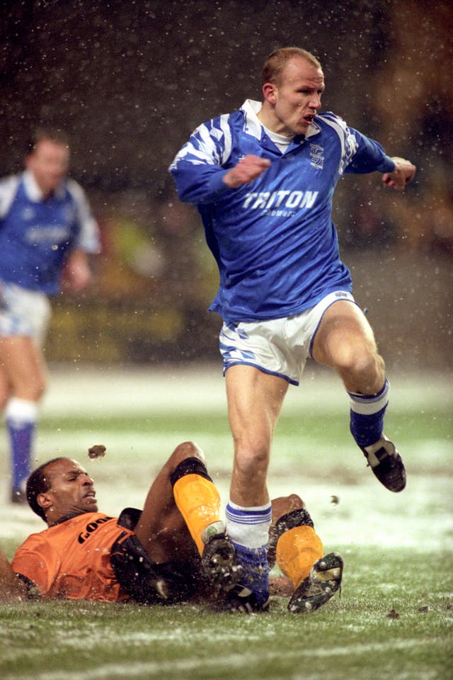 Wolves became his fourth West Midlands club in 1993 