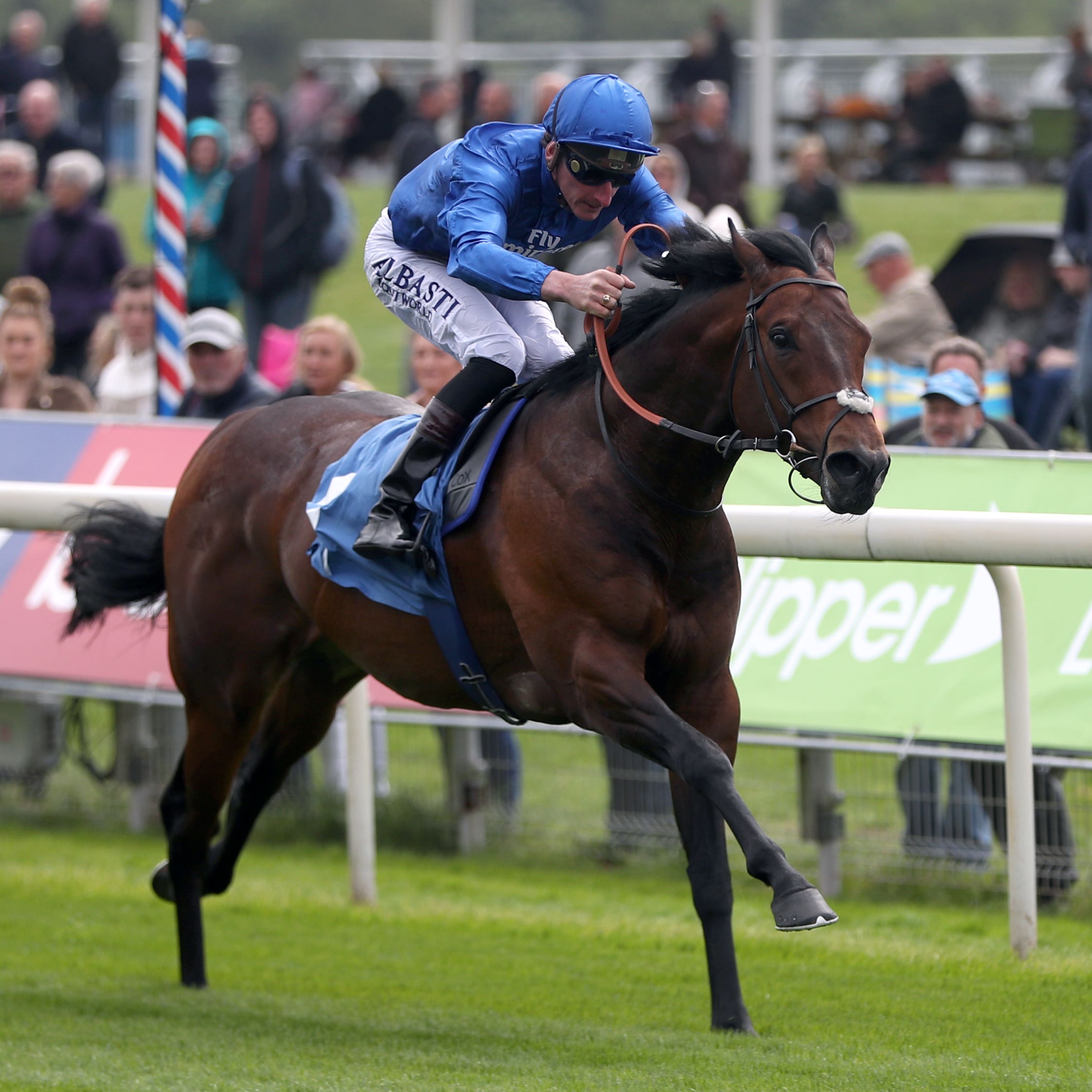 Harry Angel on his way to winning last month's Duke of York Stakes