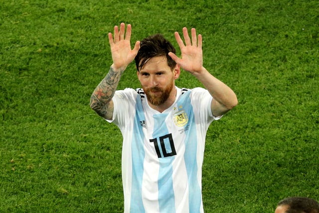 Lionel Messi struggled in Russia