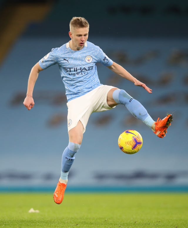 Oleksandr Zinchenko wants to be back on top of the table
