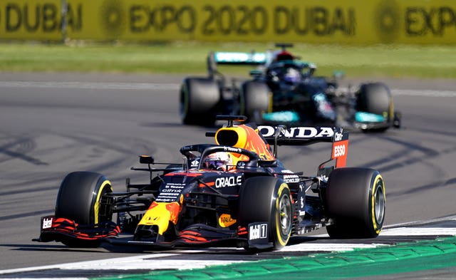 Max Verstappen beat Lewis Hamilton to last year's world championship 